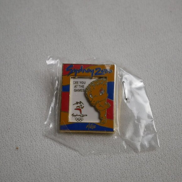 Sydney 2000 Other - Sydney 2000 Olympics Millie Pin Badge "See You At The Games" Collectors Item